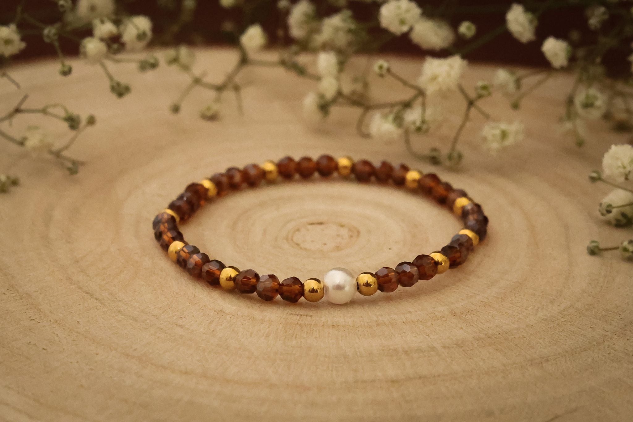 BRACELET YAMNA MARRON
