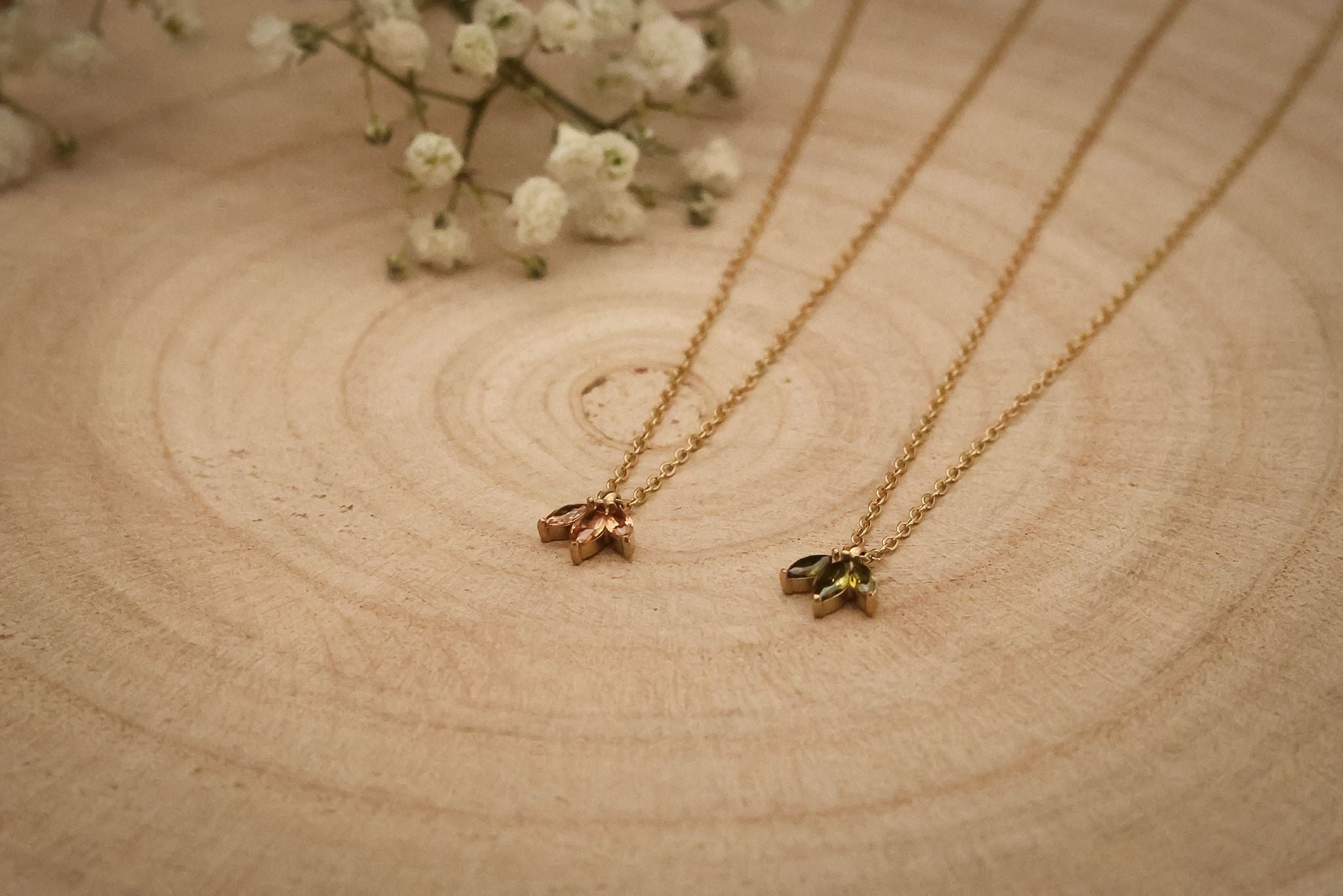 COLLIER YASMINE VERT