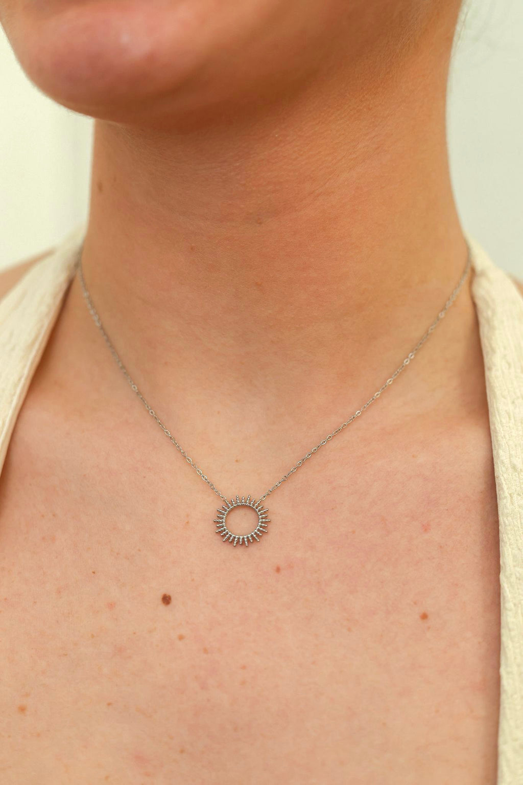 COLLIER YSAE ARGENTÉ