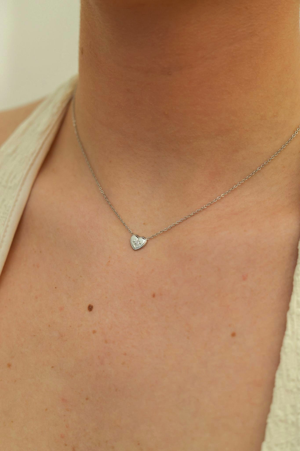 COLLIER OPHELYA ARGENTÉ