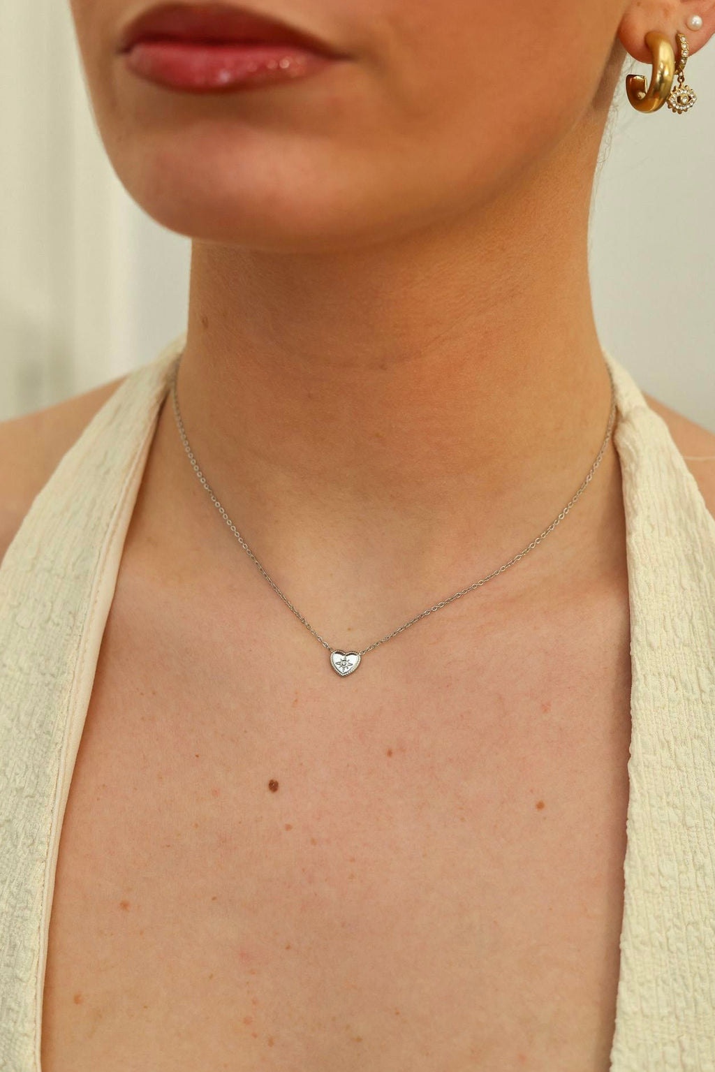 COLLIER OPHELYA ARGENTÉ