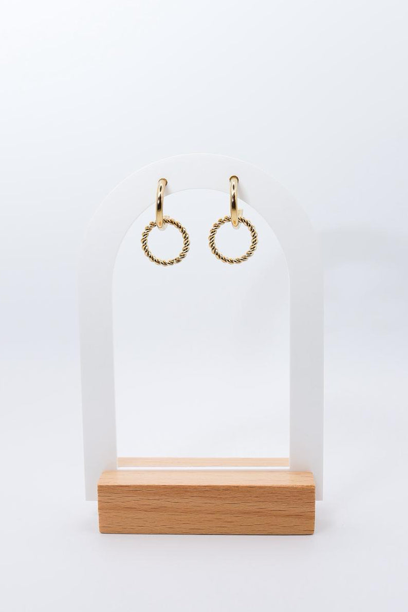 BOUCLES DELYA DORÉES