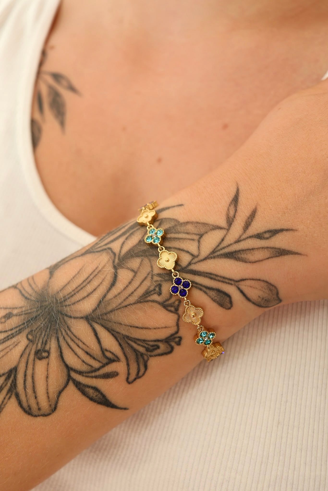 BRACELET CATALEYA BLEU