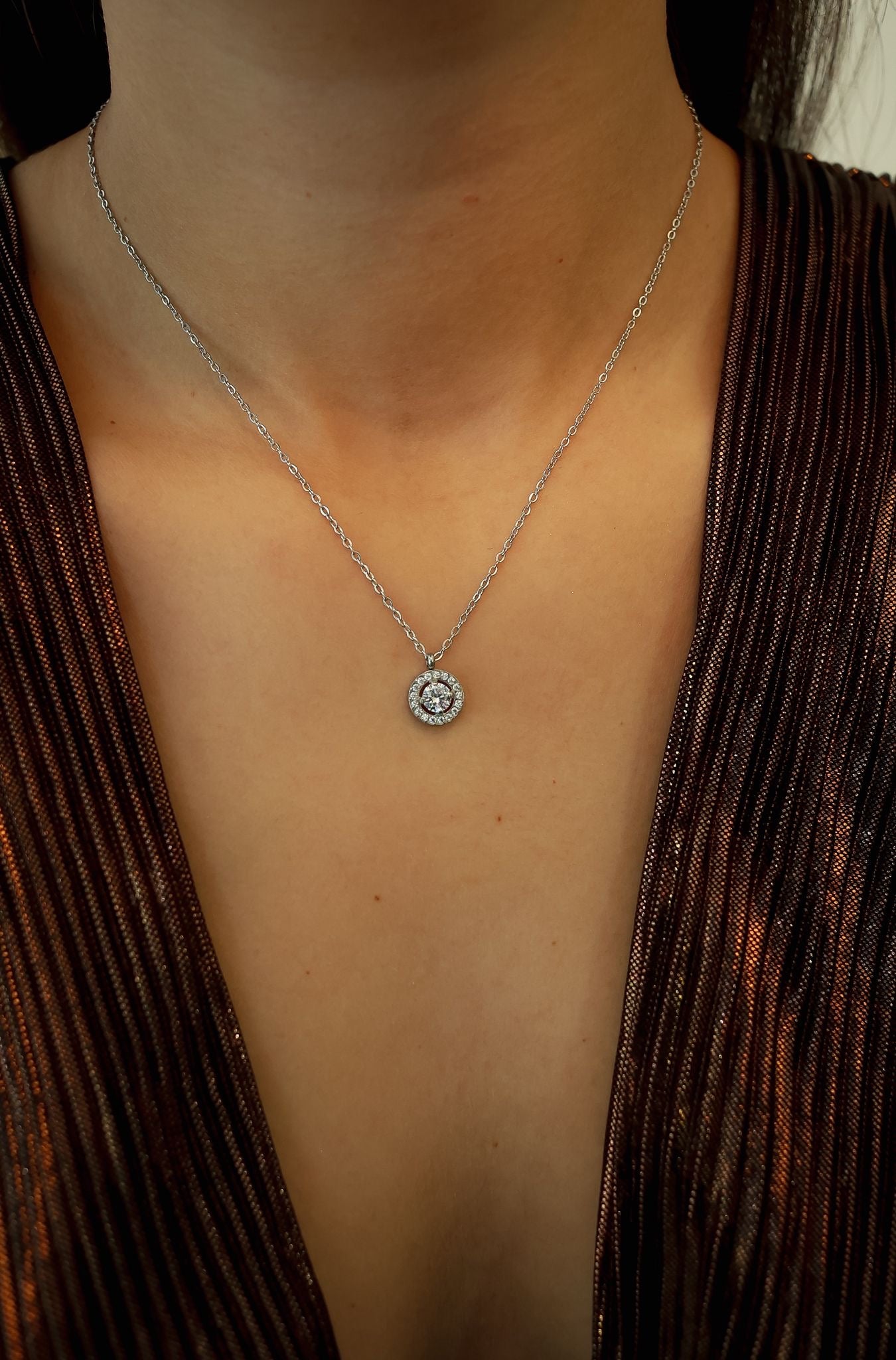 COLLIER LEYA ARGENTÉ