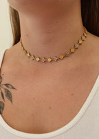 COLLIER CATALEYA DORÉ