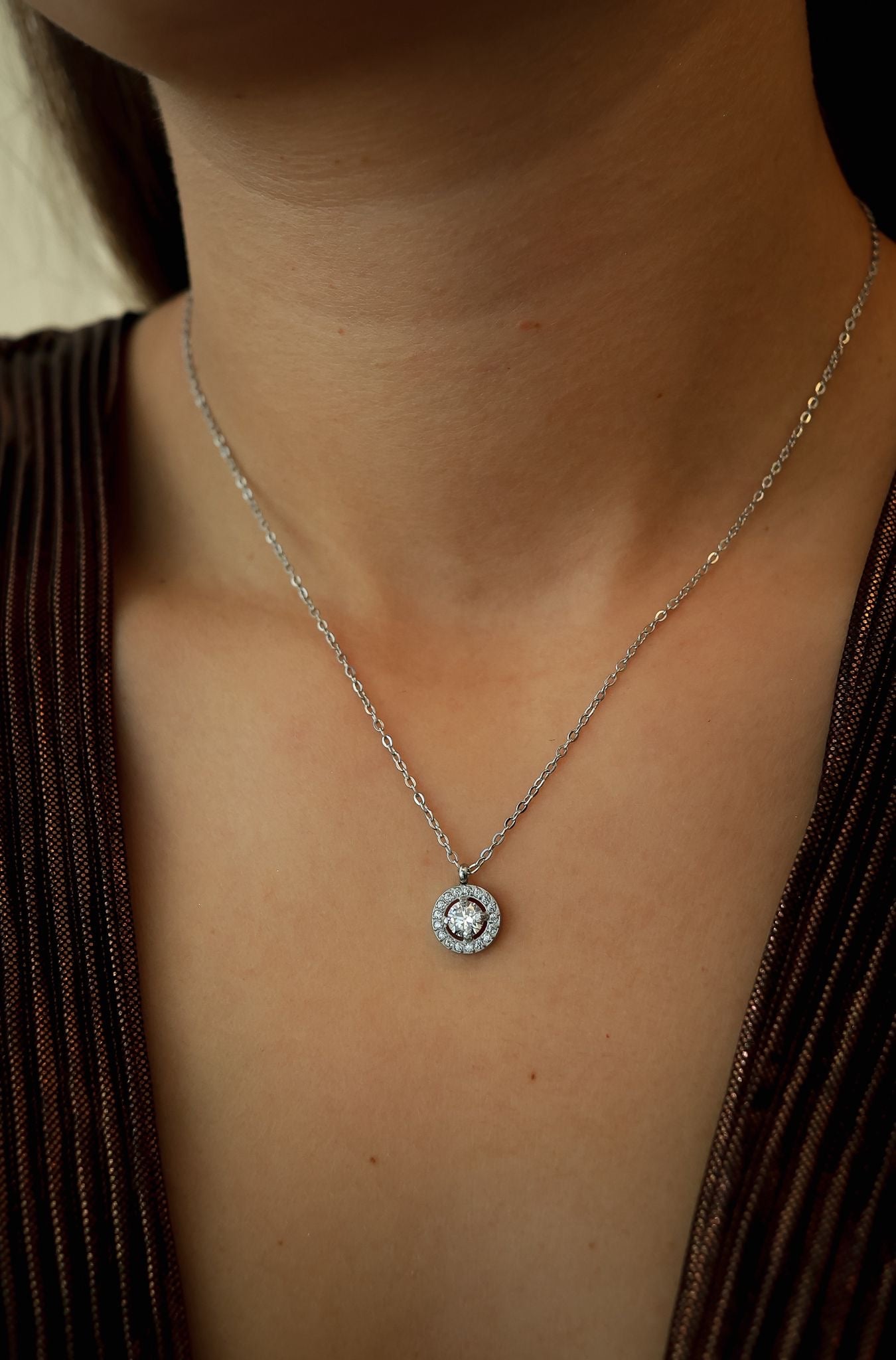 COLLIER LEYA ARGENTÉ