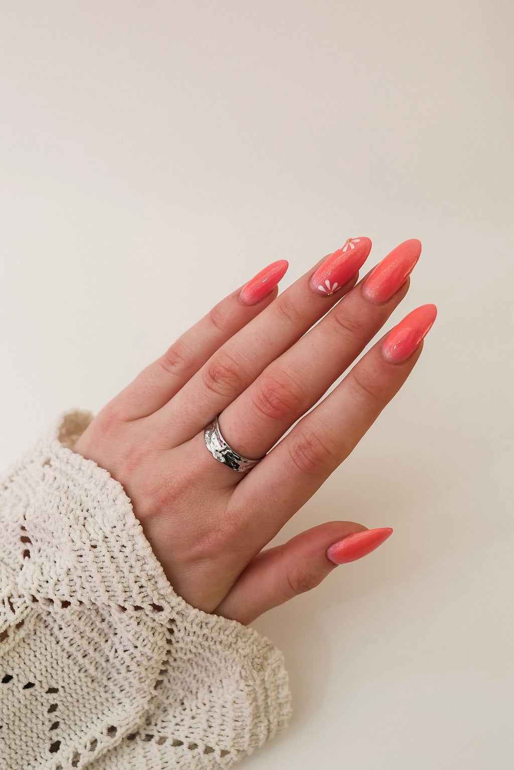 BAGUE LYLOU ARGENTÉE