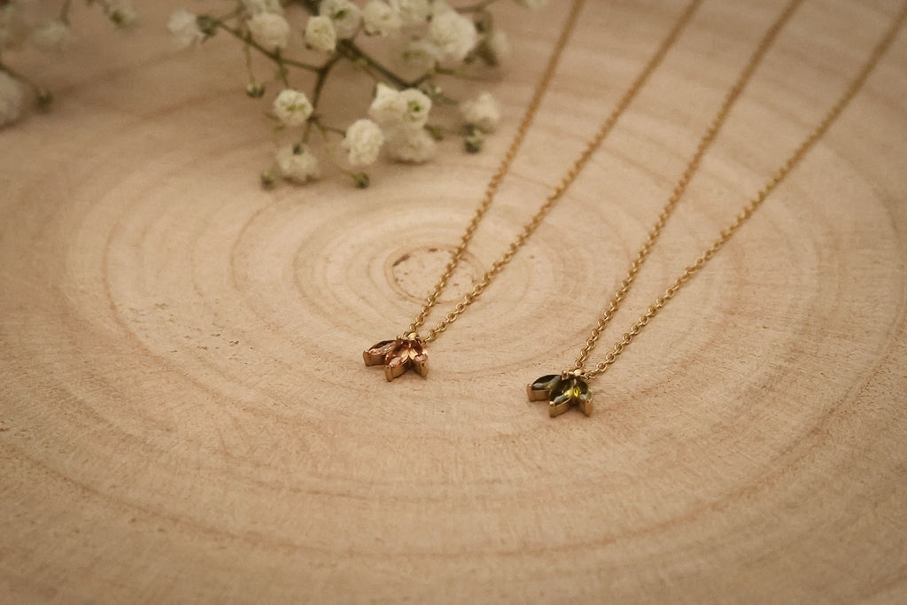 COLLIER YASMINE VERT