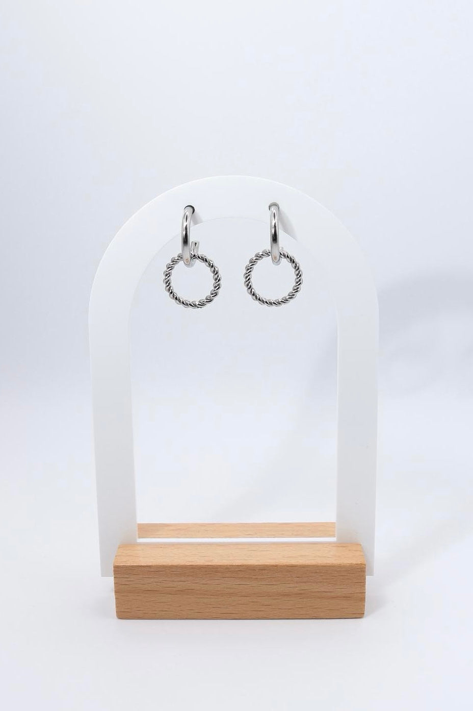 BOUCLES DELYA ARGENTÉES