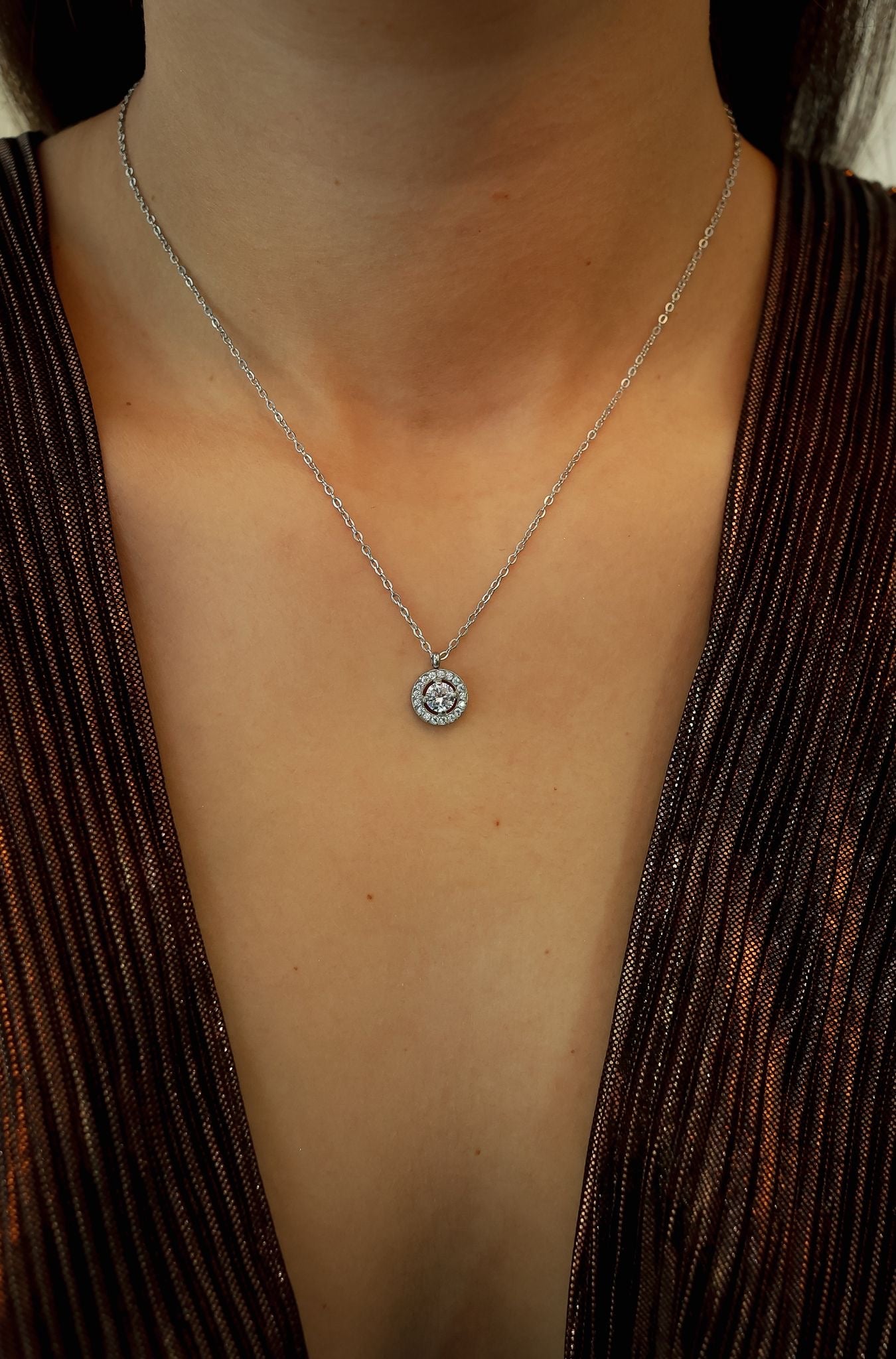 COLLIER LEYA ARGENTÉ