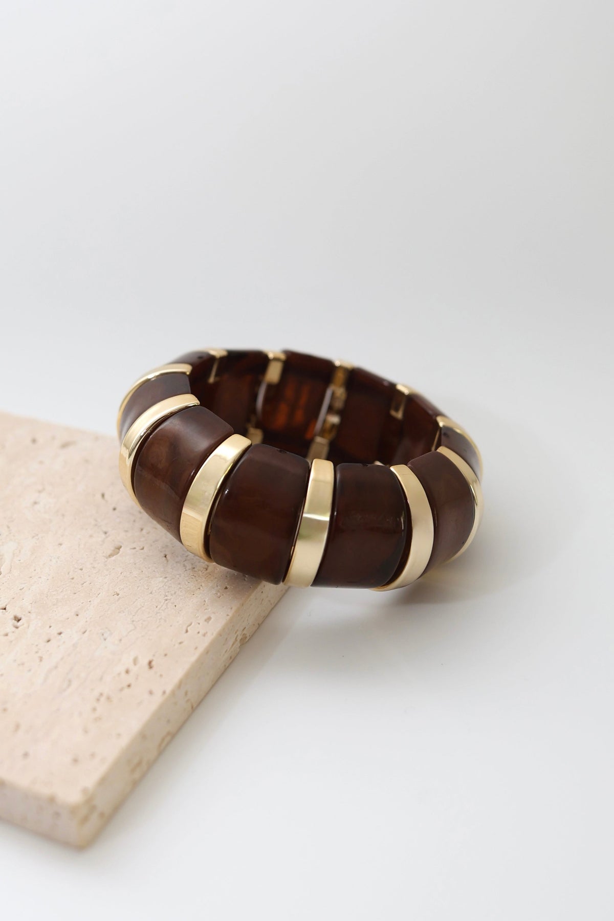 BRACELET AZYA MARRON