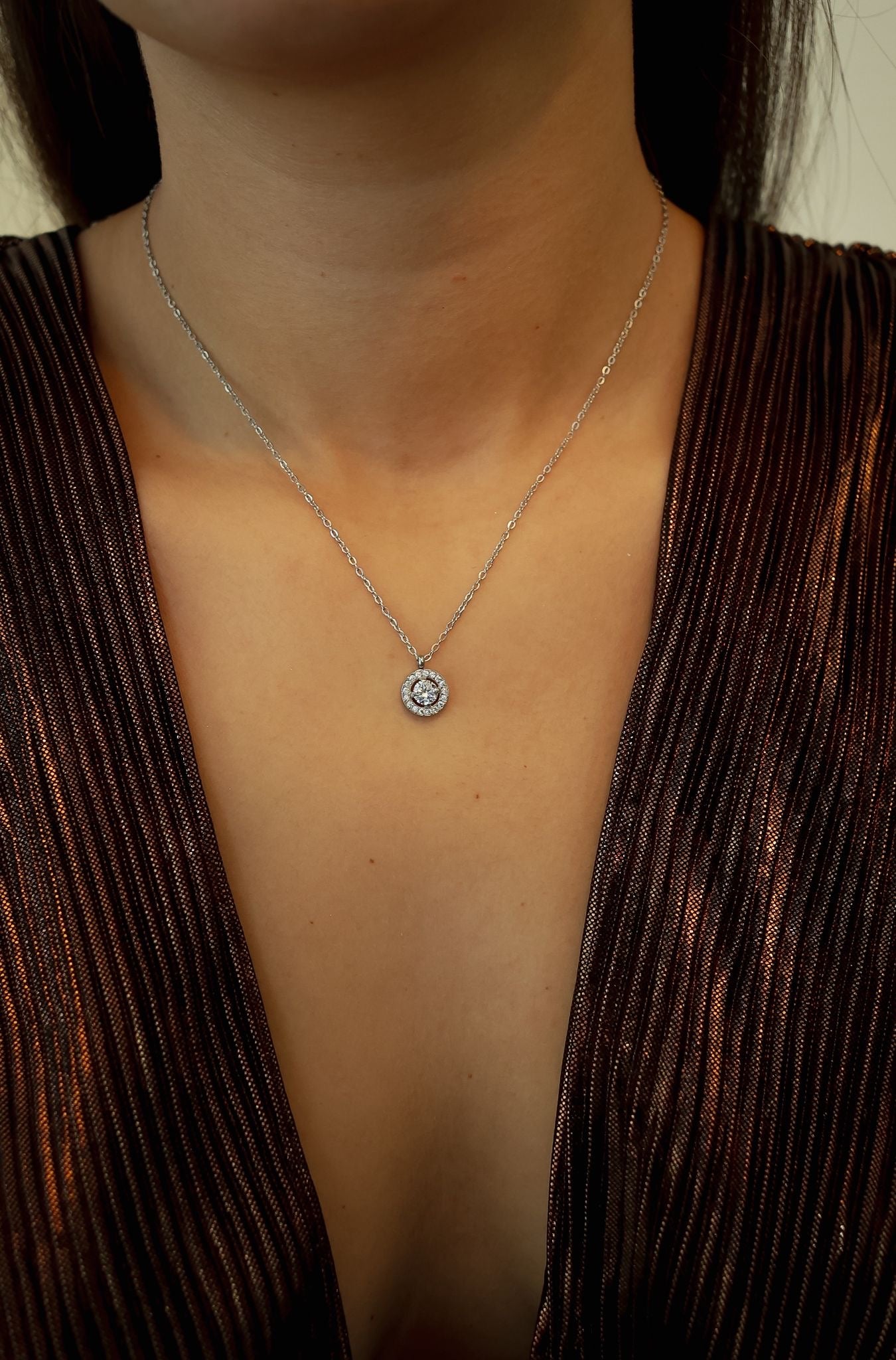 COLLIER LEYA ARGENTÉ