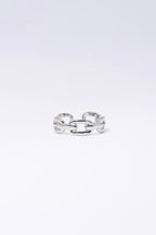 BAGUE JENNY ARGENTÉE