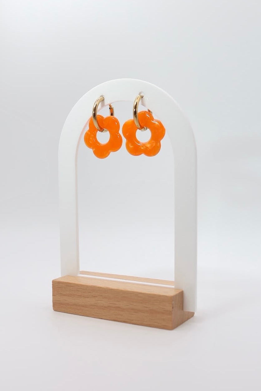 BOUCLES ELYA ORANGES