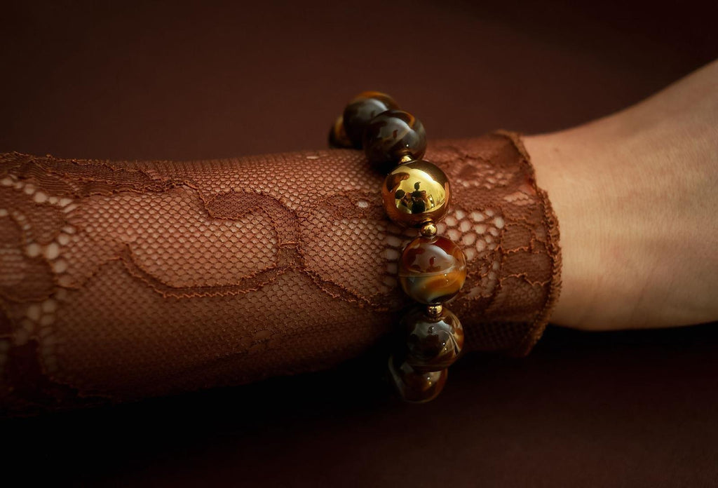 BRACELET YOUSRA MARRON