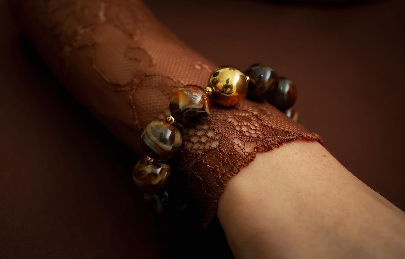BRACELET YOUSRA MARRON