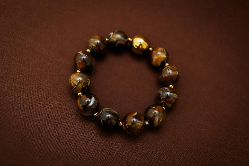 BRACELET YOUSRA MARRON