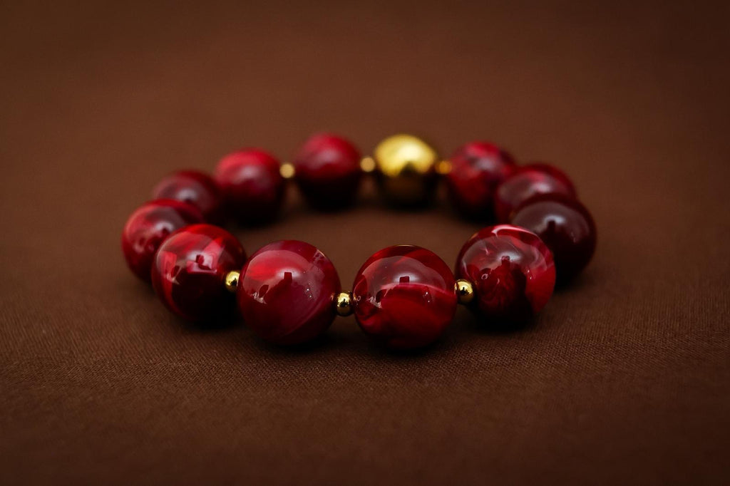 BRACELET YOUSRA ROUGE