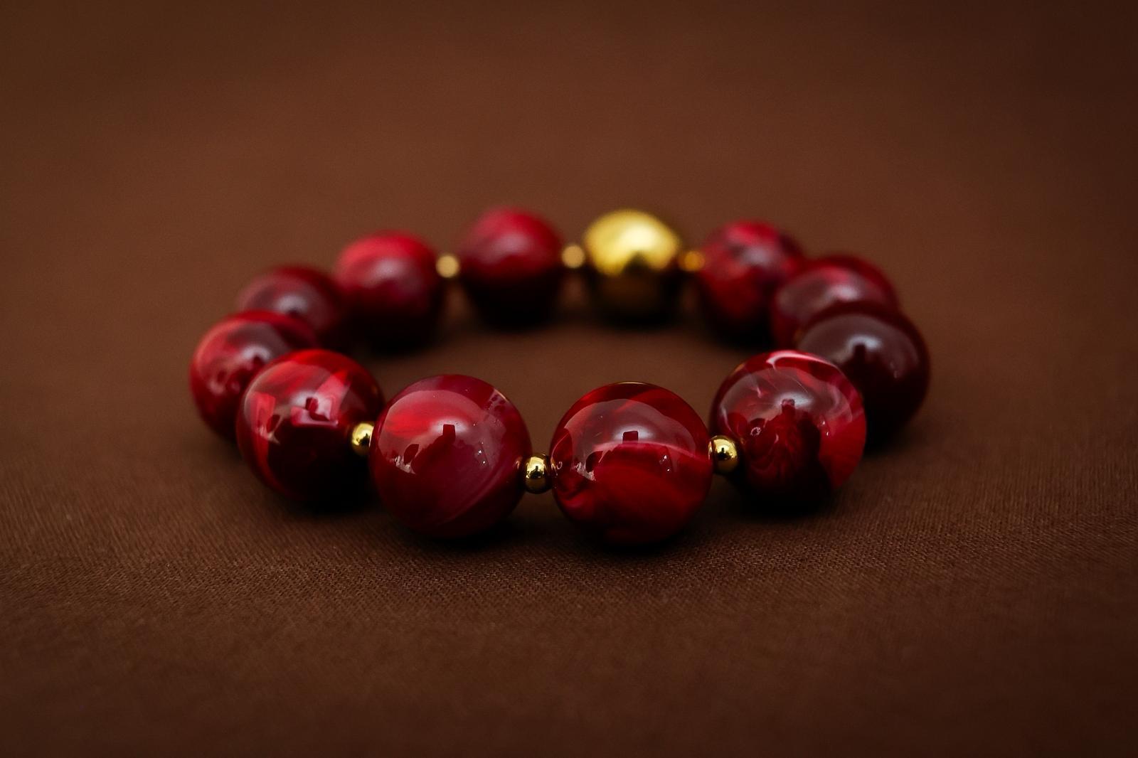 BRACELET YOUSRA ROUGE