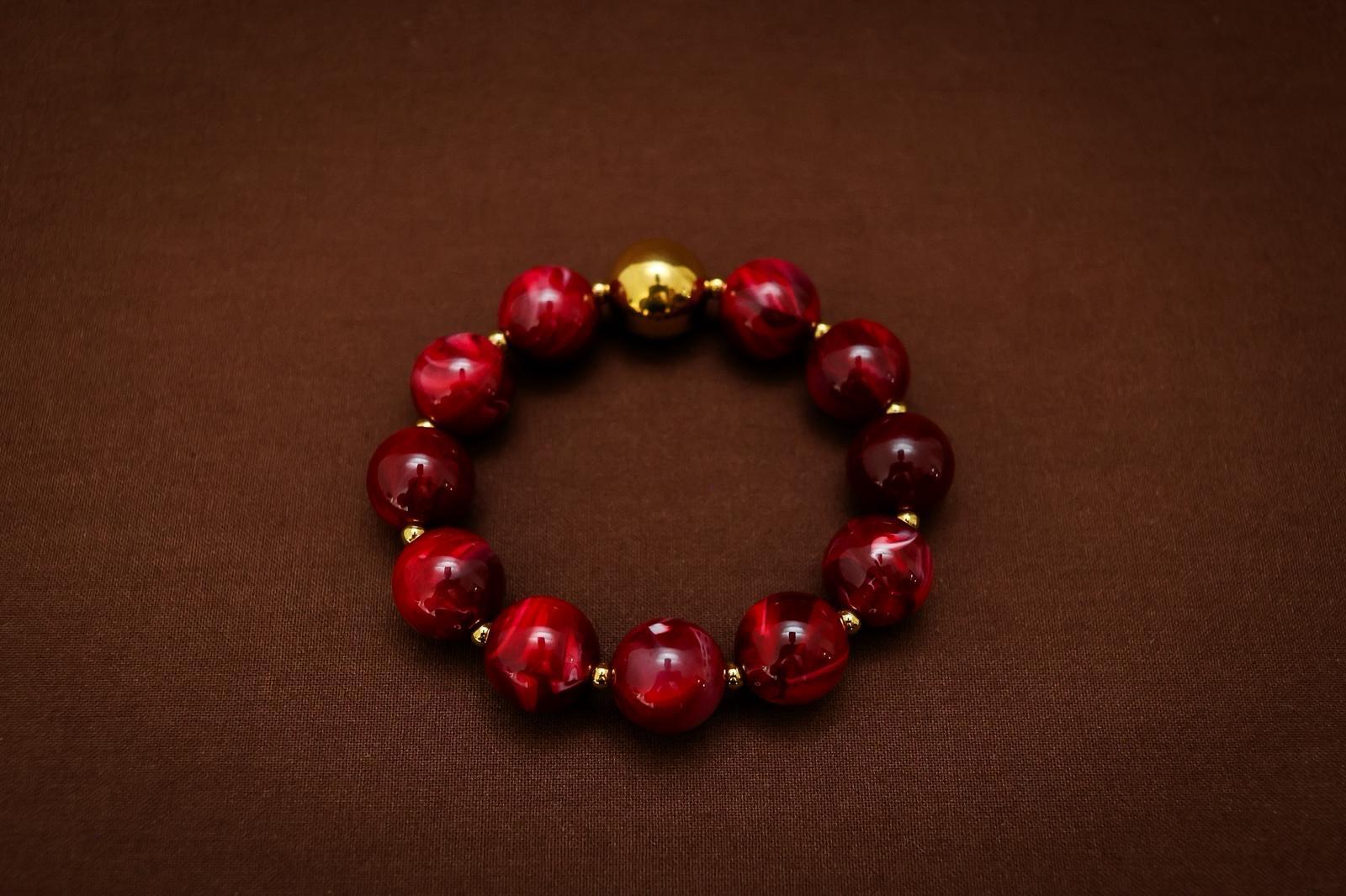BRACELET YOUSRA ROUGE