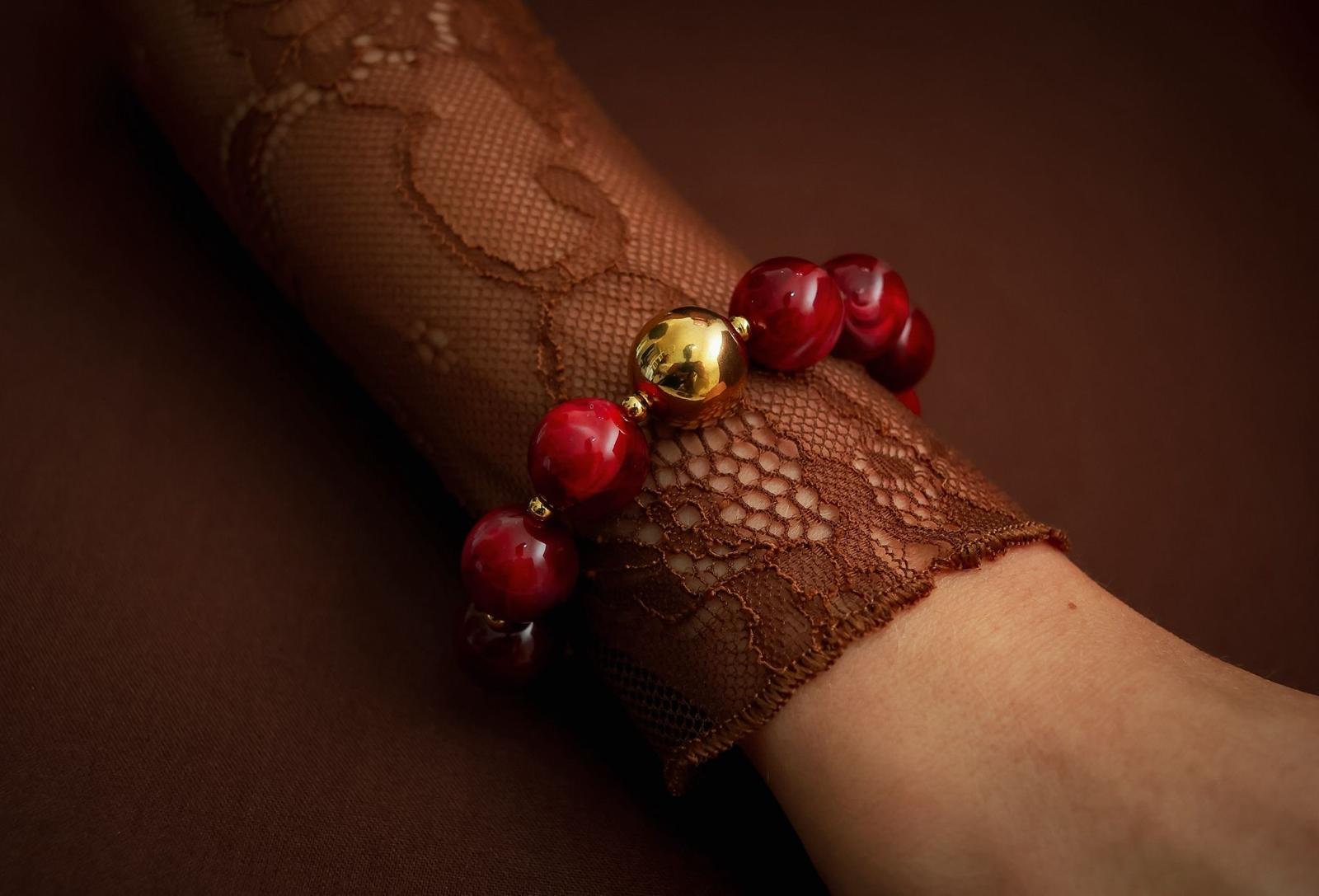 BRACELET YOUSRA ROUGE